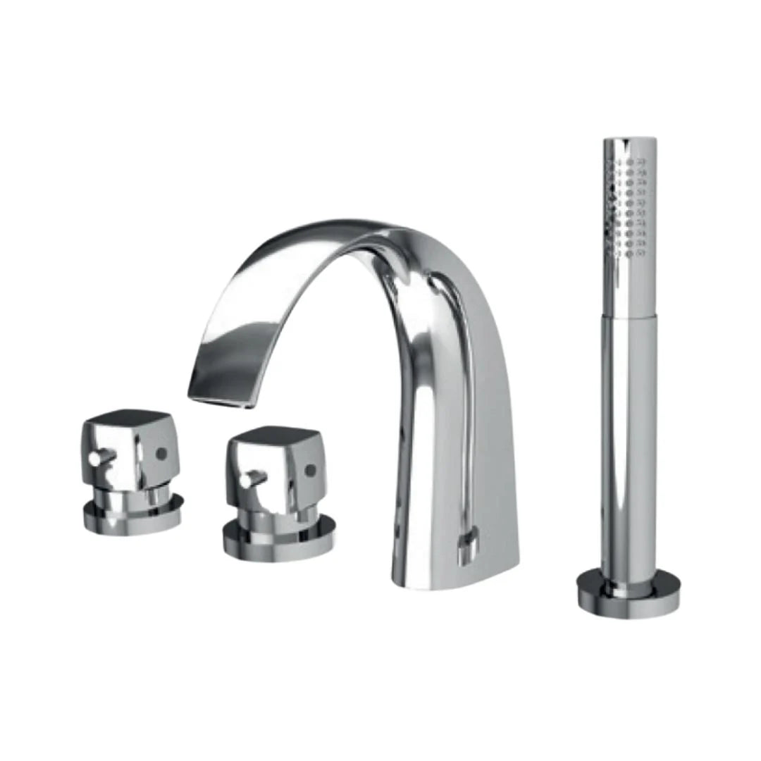 Jaquar 2 Way Thermostatic Bath Tub Filler ARC ARC-CHR-87677 Normal Flow - Chrome Finish