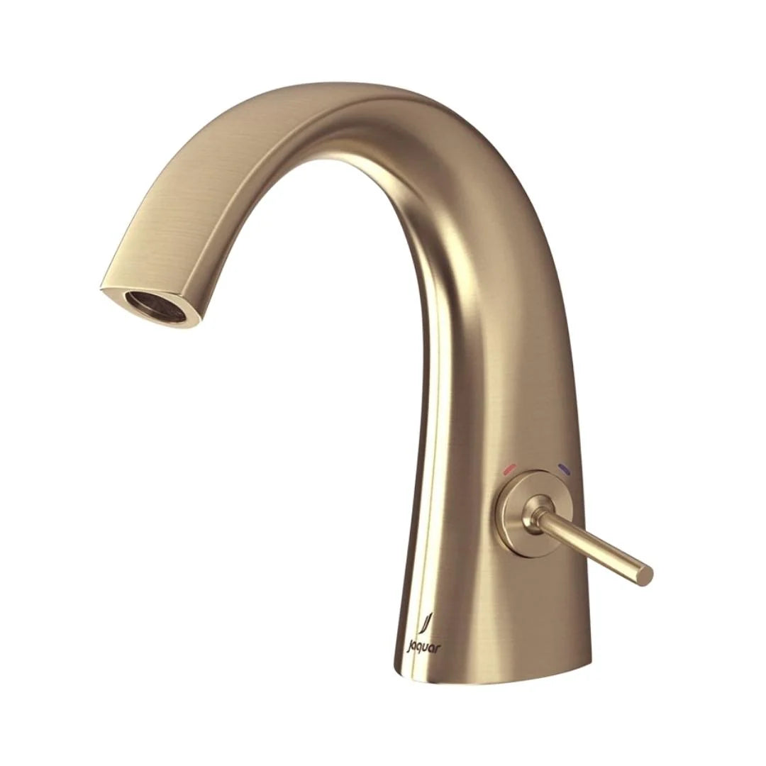 Jaquar Table Mounted Regular Basin Mixer Arc ARC-GDS-87011B - Gold Dust
