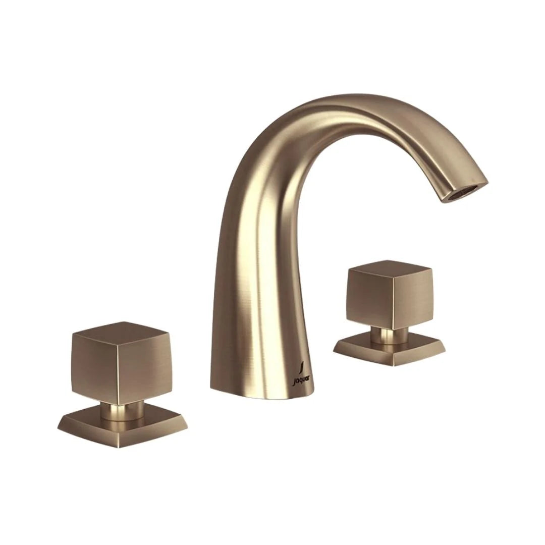 Jaquar Table Mounted Regular Basin Mixer Arc ARC-GDS-87189 - Gold Dust