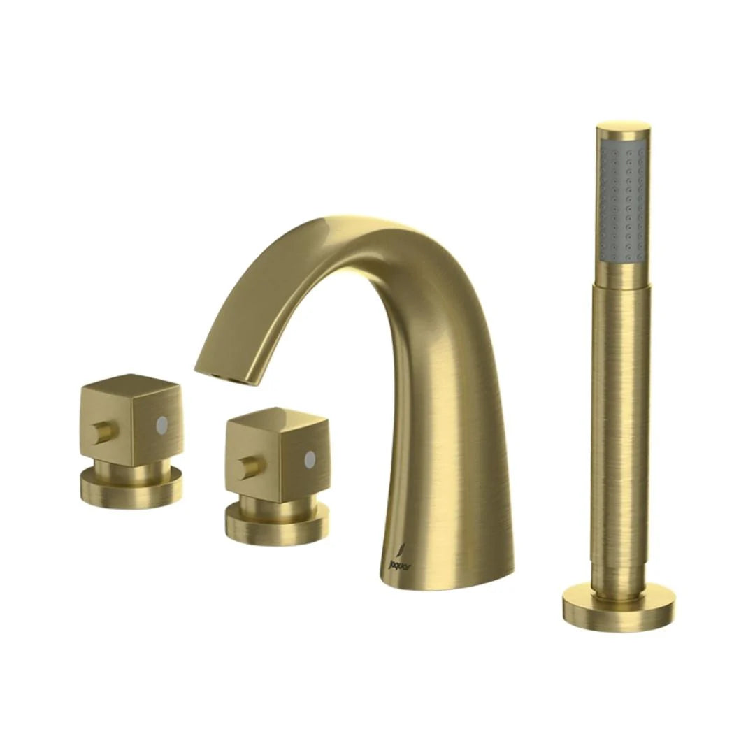 Jaquar 2 Way Thermostatic Bath Tub Filler ARC ARC-GDS-87677 Normal Flow - Gold Dust Finish