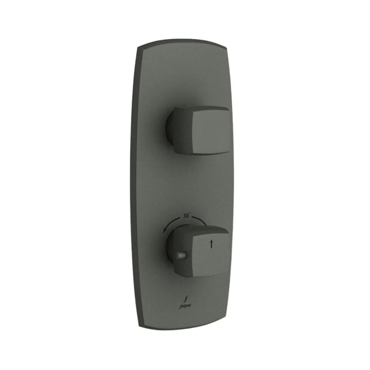 Jaquar 1 Way Thermostatic Diverter ARC ARC-GRF-87661 Normal Flow - Graphite Finish