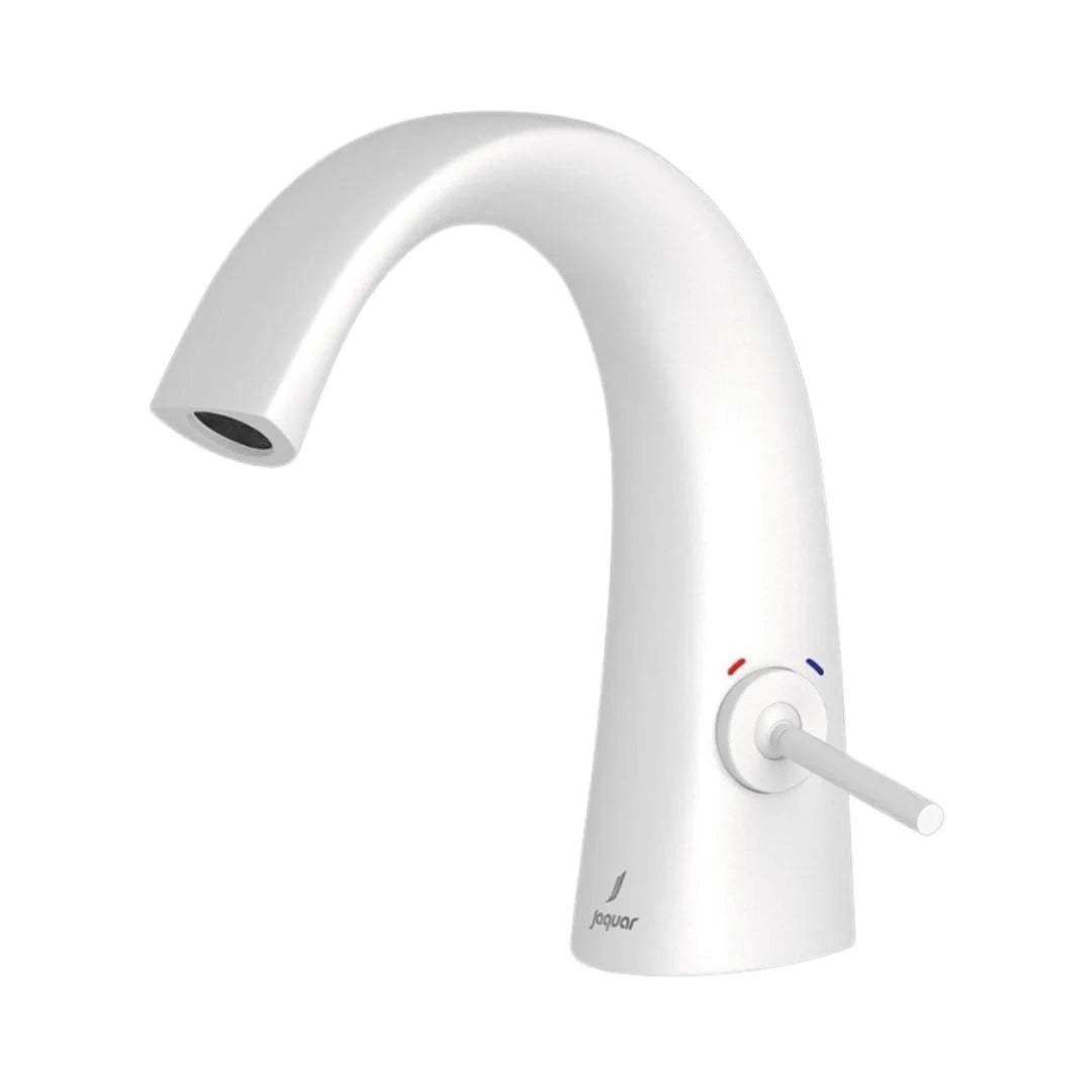 Jaquar Table Mounted Regular Basin Mixer Arc ARC-WHM-87011B - White Matt