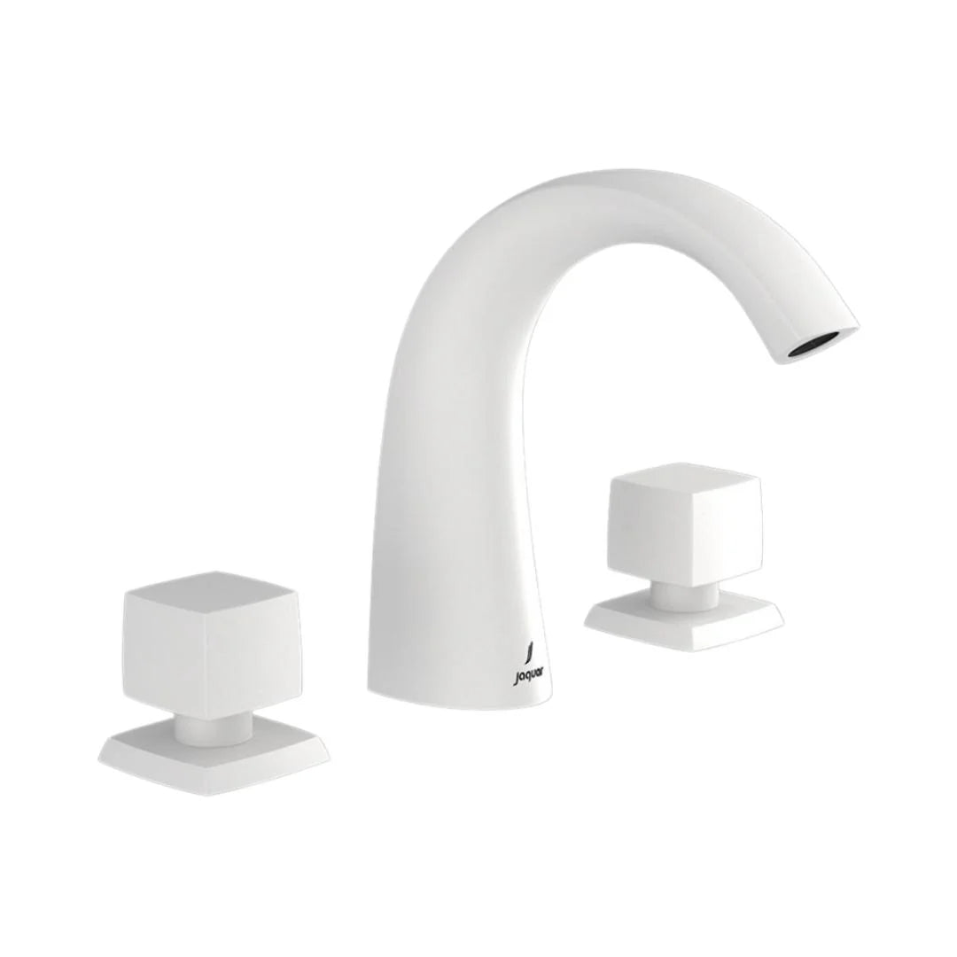 Jaquar Table Mounted Regular Basin Mixer Arc ARC-WHM-87189 - White Matt