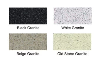 Nirali Quartz Sink Quartz Premium Range COREX ( 34 x 19.5 inches ) - White Granite