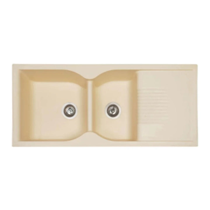Nirali Quartz Sink Quartz Elite Range AVONA ( 45 x 20 inches ) - Grey