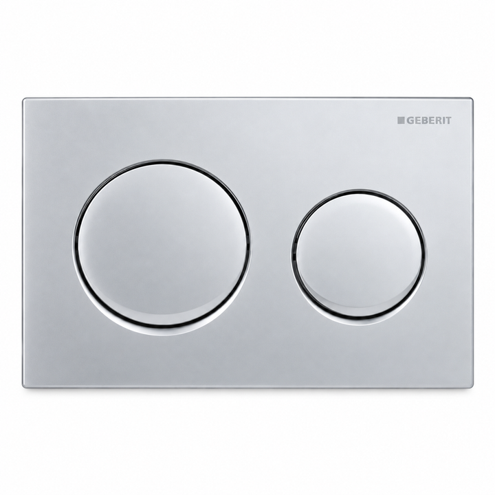 GEBERIT ACTUATOR ALPHA 25 ROUND FLUSH PLATE -MATT CHROME