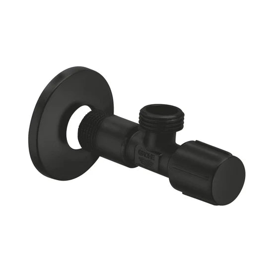 GROHE BASIN AREA ANGLE VALVE 1023422430 - MATT BLACK