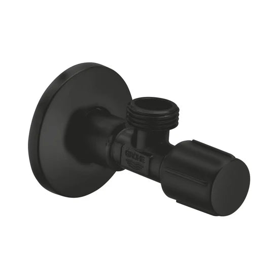 GROHE BASIN AREA ANGLE VALVE 1023422430 - MATT BLACK