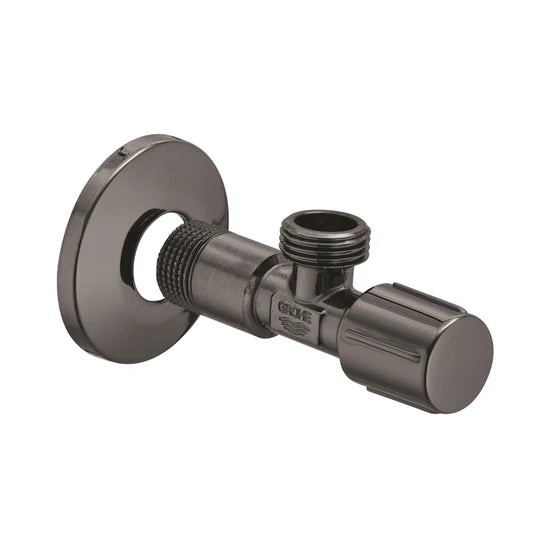 GROHE BASIN AREA ANGLE VALVE 22041A00 - HARD GRAPHITE