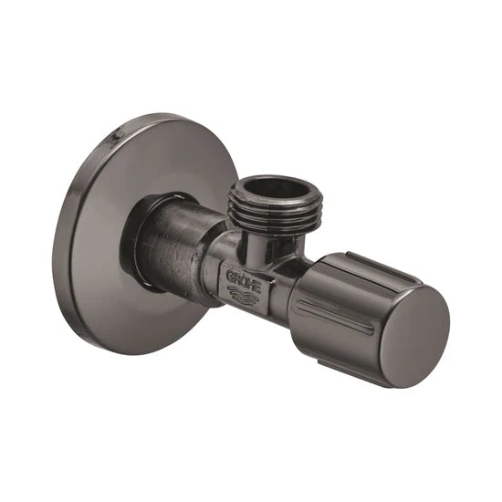 GROHE BASIN AREA ANGLE VALVE 22041A00 - HARD GRAPHITE