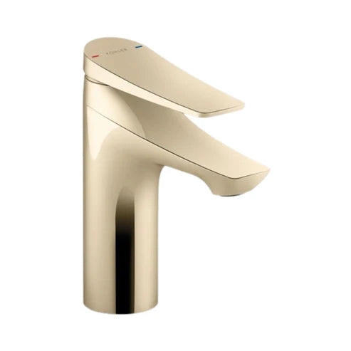 KOHLER TABLE MOUNTED REGULAR BASIN MIXER FORE ARC K-27479IN-4ND-AF - FRENCH GOLD