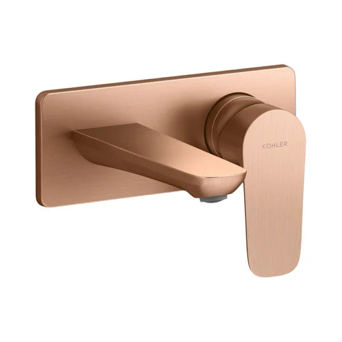KOHLER WALL MOUNTED BASIN MIXER ALEO K-5683IN-4ND-BRD - BRUSHED ROSE GOLD