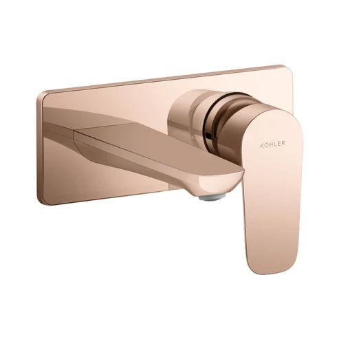 KOHLER WALL MOUNTED BASIN MIXER ALEO K-5683IN-4ND-RGD - ROSE GOLD