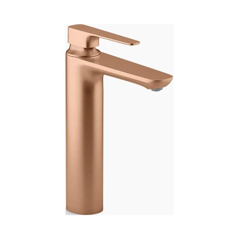 KOHLER TABLE MOUNTED TALL BOY BASIN MIXER ALEO PLUS  K-72337IN-4ND-BRD-BRUSHED ROSE GOLD