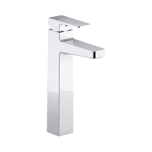 KOHLER TABLE MOUNTED TALL BASIN MIXER HONE K-22535IN-4AND-CP-CHROME