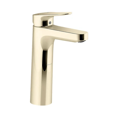 KOHLER TABLE MOUNTED TALL BOY BASIN MIXER ACCLIV K-33063IN-4ND-AF - FRENCH GOLD