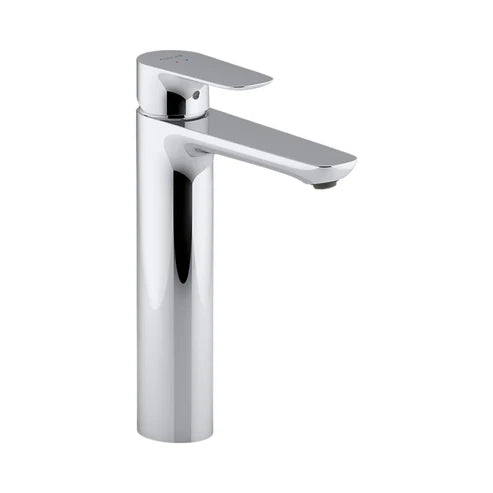KOHLER TABLE MOUNTED TALL BOY BASIN MIXER ALEO K-72298IN-4ND-CP - CHROME