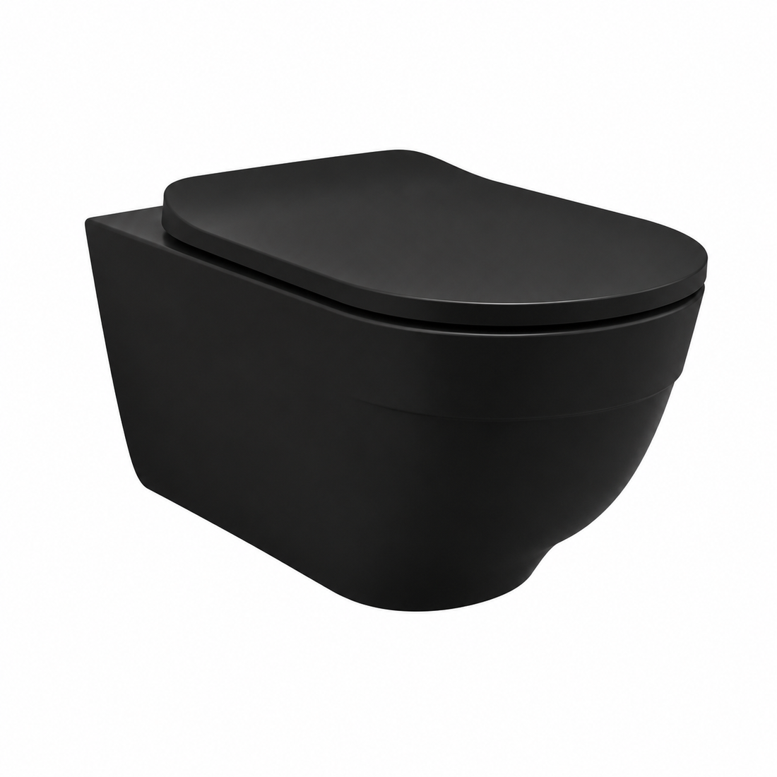 KOHLER TRACE RIMLESSS WALL HUNG WC K-20217IN-S-7-BLACK
