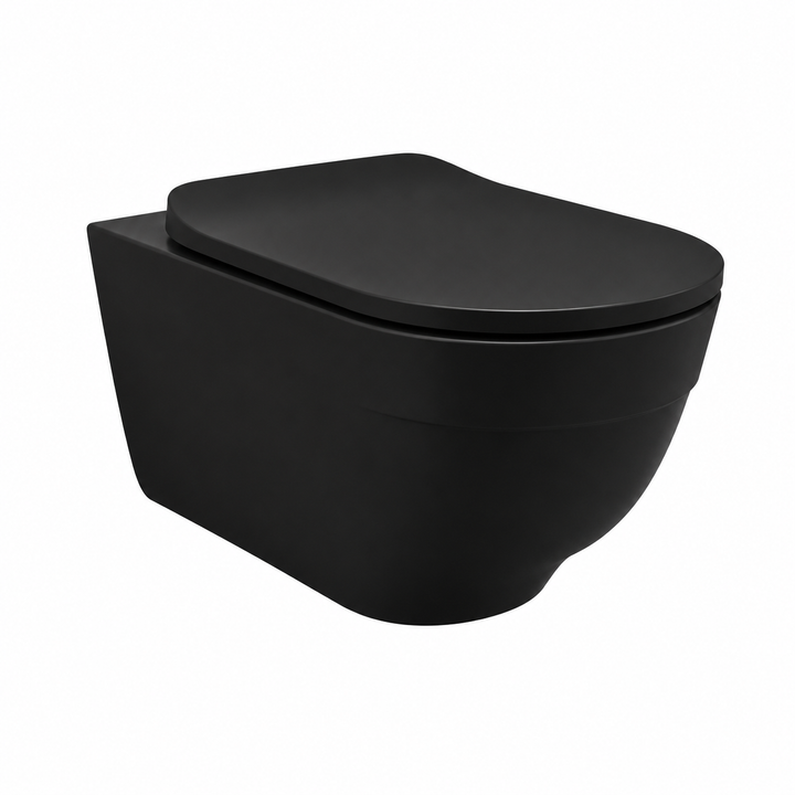 KOHLER TRACE RIMLESSS WALL HUNG WC K-20217IN-S-7-BLACK