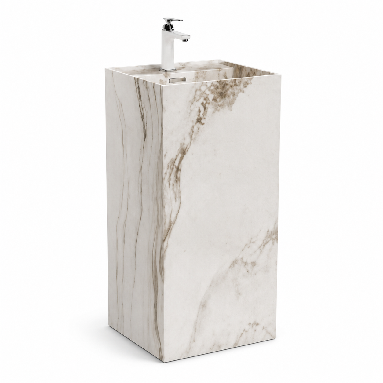 SCUBA CERAMIC PEDESTAL MARBLE COLOR SERIES SC-9207 D-3 (G)