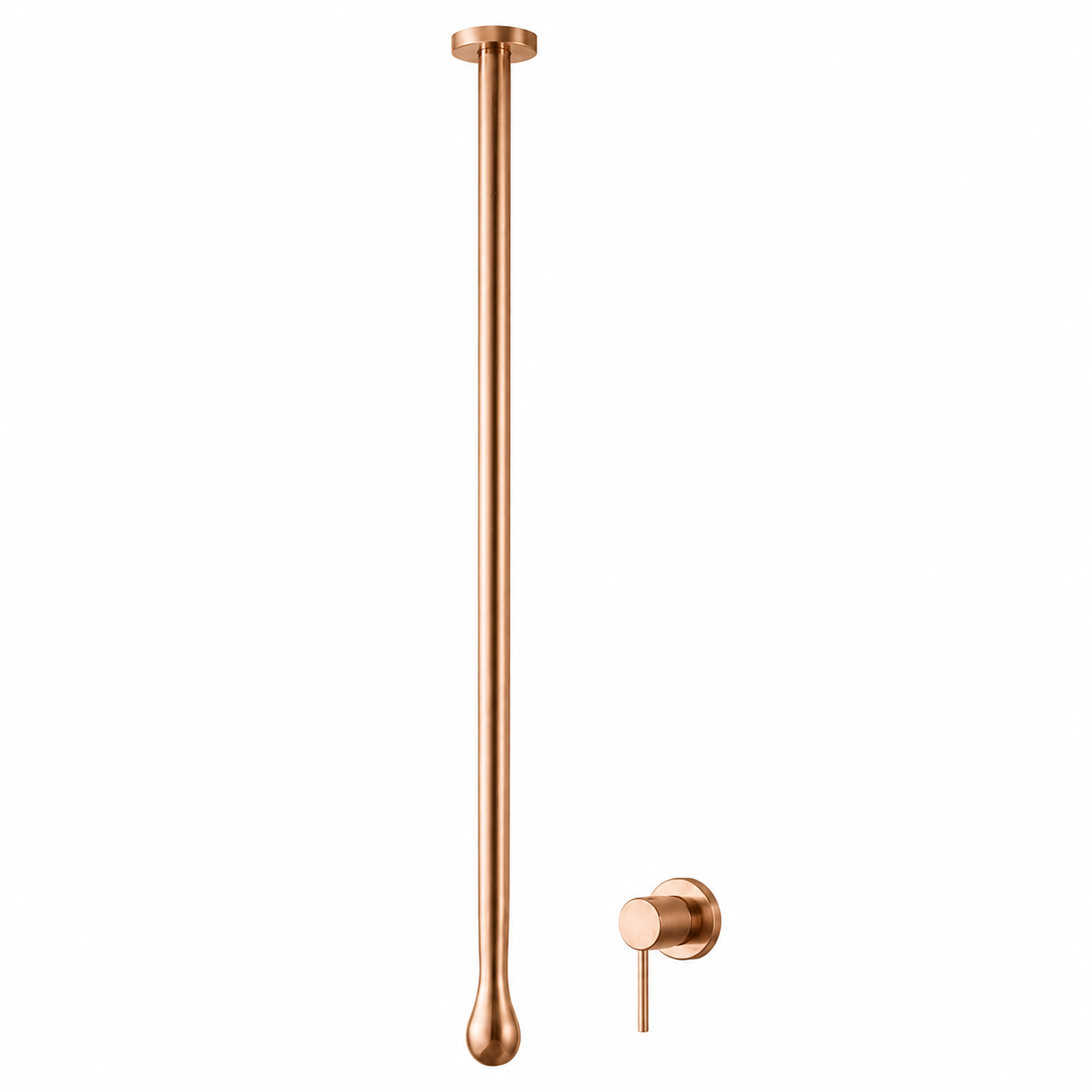 SCUBA CEILING MOUNTED BASIN FAUCET 67 INCHES WITH WITH CONCEALED MIXER SC-1103RG-ROSE GOLD