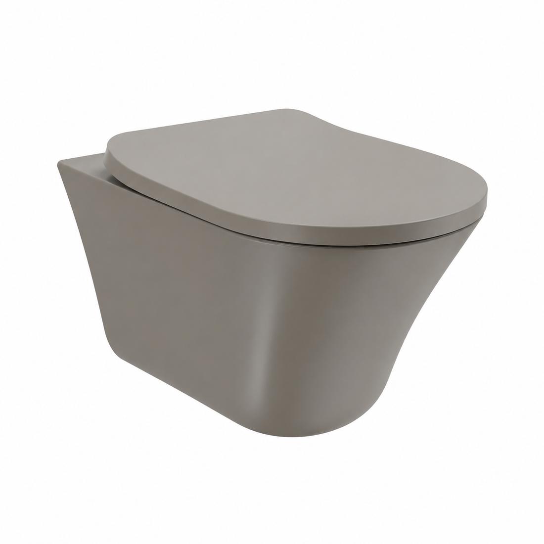 KOHLER VIVE RIMLESSS WALL HUNG WC K-38991IN-K4-CASHMERE
