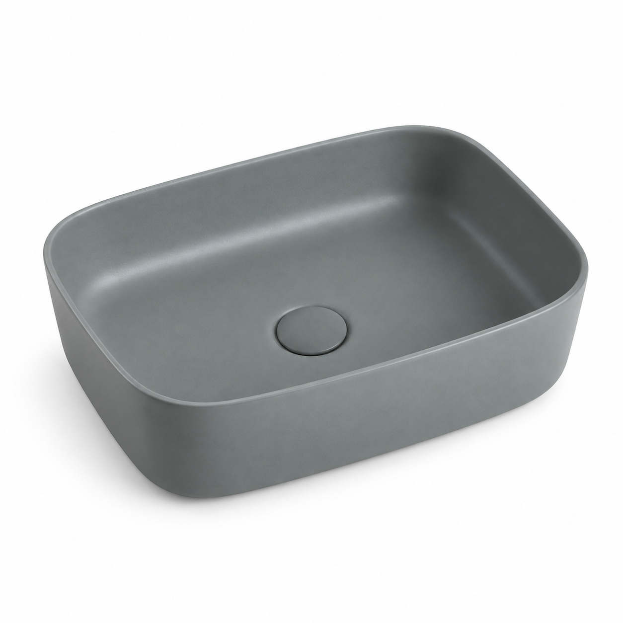 SCUBA MELAMINE BASIN SERIES WASH BASIN 16X13 INCHES SC-9208 GM-GREY MATT