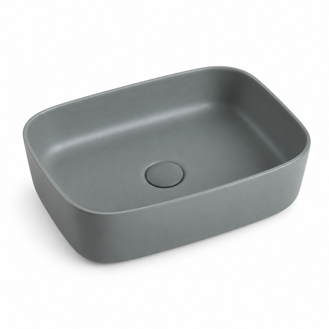SCUBA MELAMINE BASIN SERIES WASH BASIN 16X13 INCHES SC-9208 GM-GREY MATT