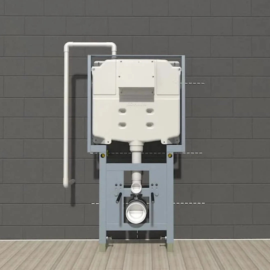 Kohler Instafit Concealed Wall Mounted Cistern Full Frame K-20084IN-M-NP - White