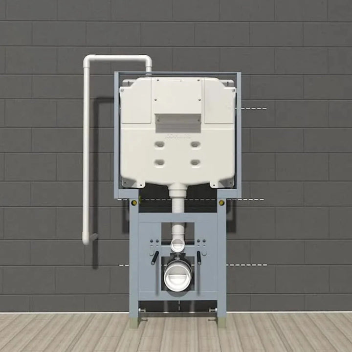 Kohler Instafit Concealed Wall Mounted Cistern Full Frame K-20084IN-M-NP - White