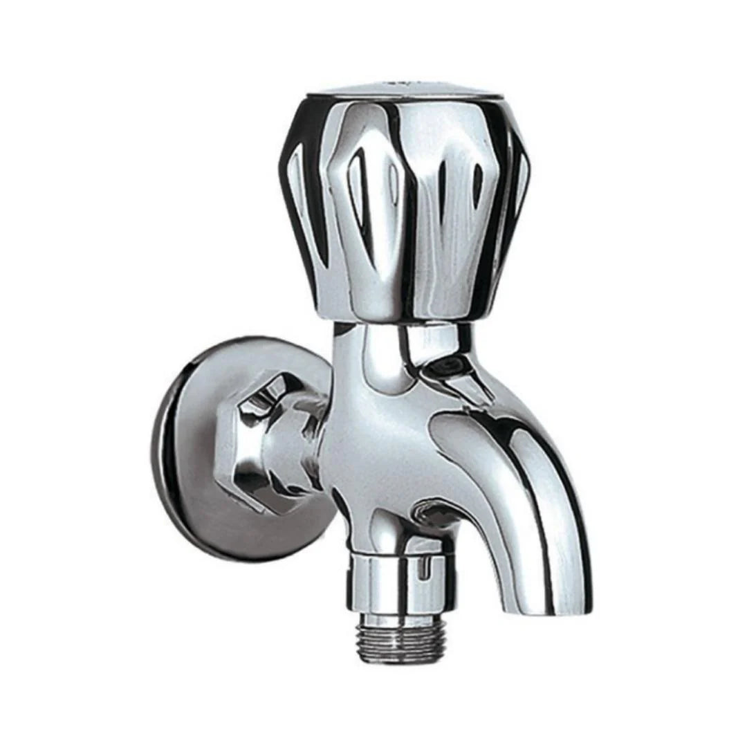 Jaquar WC Area 2 Way Bib Tap Continental CON-CHR-041KN - Chrome