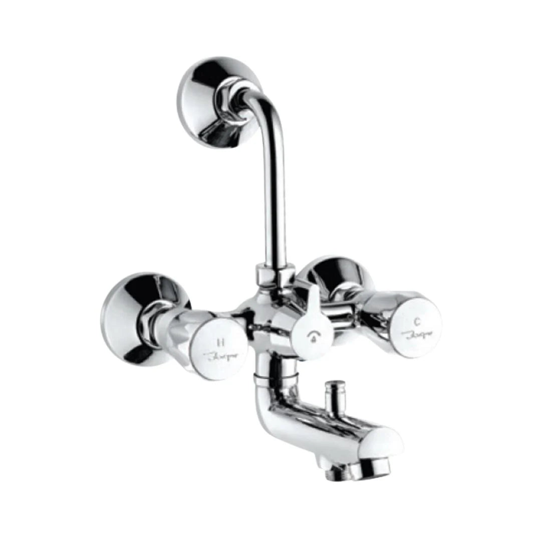 Jaquar 3 Way Wall Mixer Continental CON-CHR-281KN Normal Flow - Chrome Finish