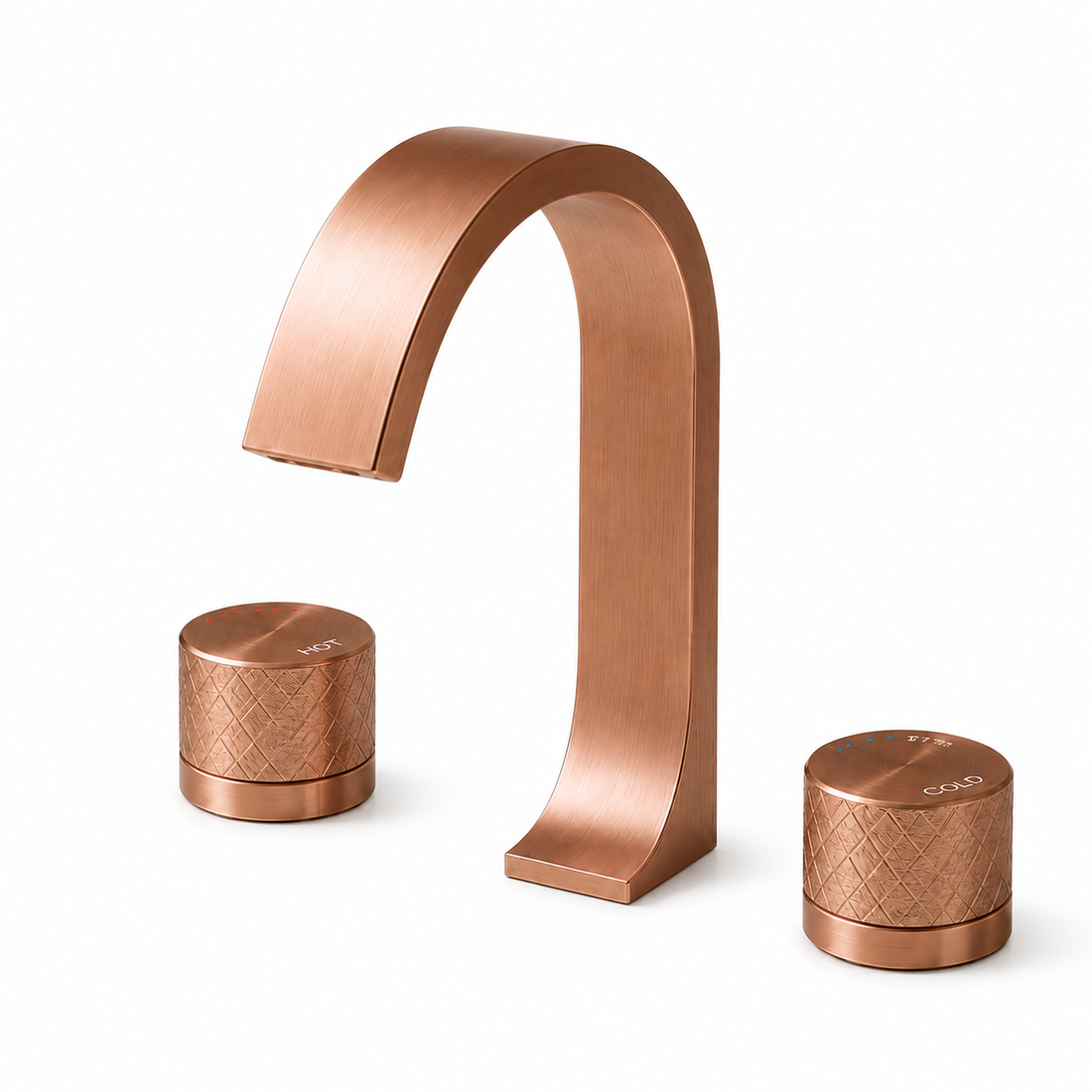 SERVEO CROWN SERIES DUCK MOUNTED BASIN MIXER SV6304-ROSE GOLD