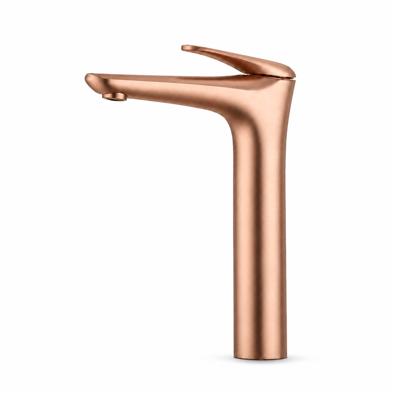 SERVEO ROYALE SERIES BRASS TALL BASIN MIXER SV6104-ROSE GOLD