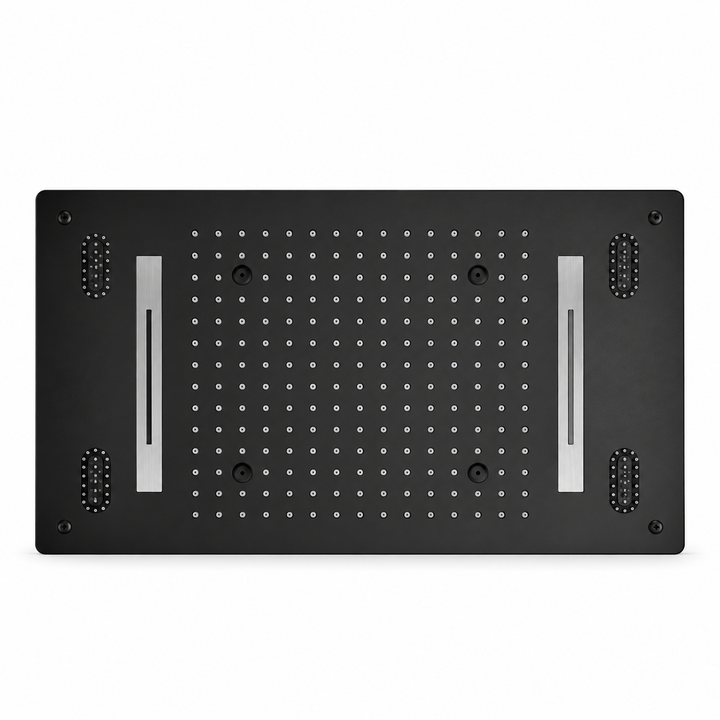 SERVEO CEILING MOUNTED 3 WAY MULTI-FUNCTION RAINFALL MIST AND WATERFALL SV7403-MB-MATT BLACK