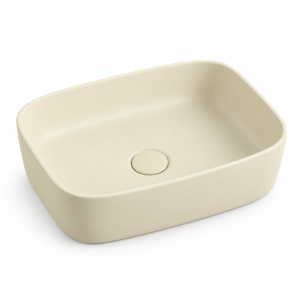 SCUBA MELAMINE BASIN SERIES WASH BASIN 16X13 INCHES SC-9208 CRM-CREAM MATT