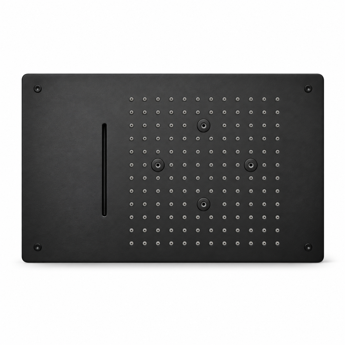 SERVEO CEILING MOUNTED 3 WAY MULTI- FUNCTION RAINFALL, MIST & WATERFALL 19X13 INCHES  SV7103-MATT BLACK