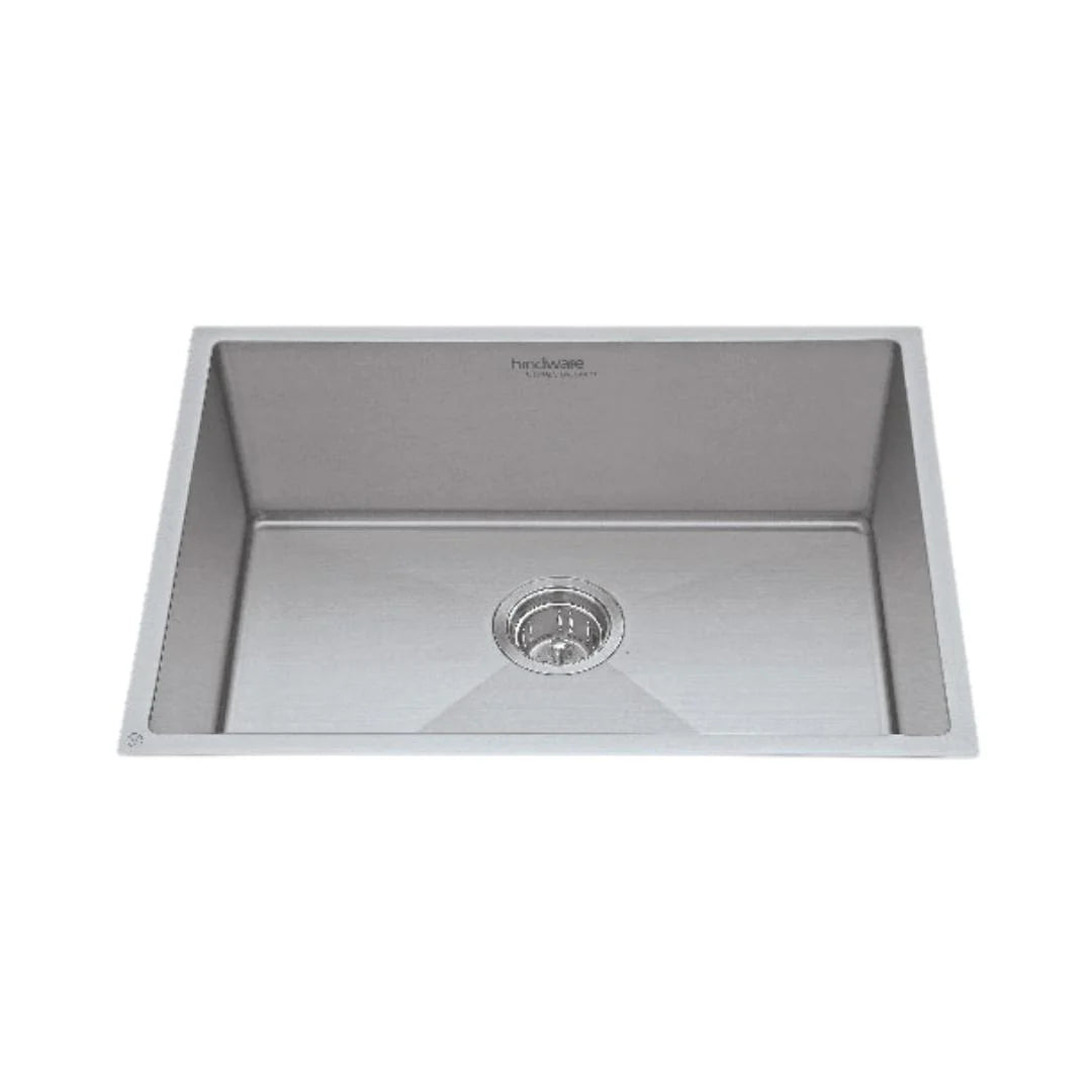 Hindware Stainless Steel Sink Handmade Series SINGLE BOWL DOMINGO HM 18 x 16 ( 18 x 16 inches ) - Satin