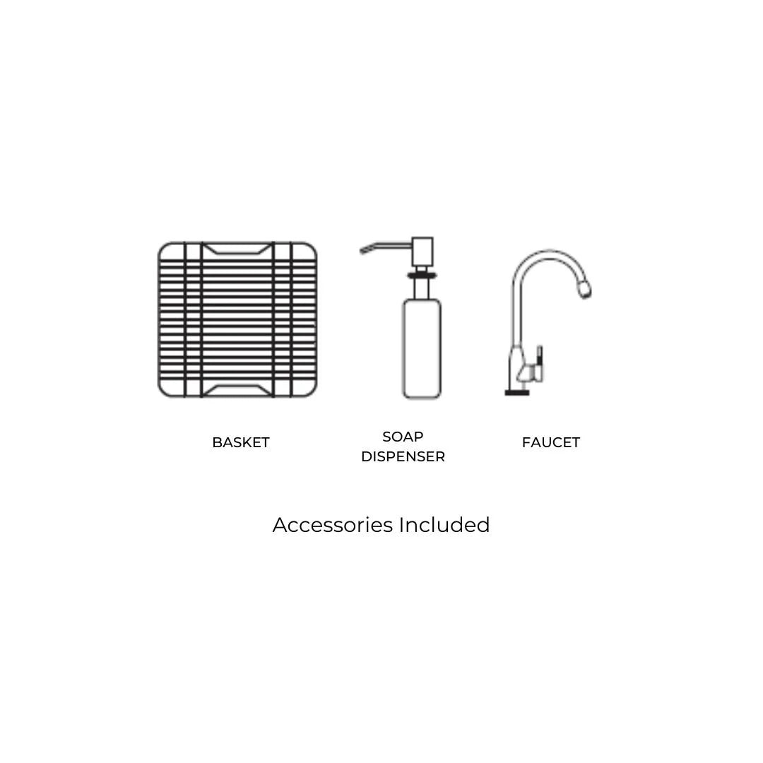 Hindware Stainless Steel Sink Designer Series DOUBEL BOWL RICARDO PLUS ( 37 x 20 inches ) - Satin