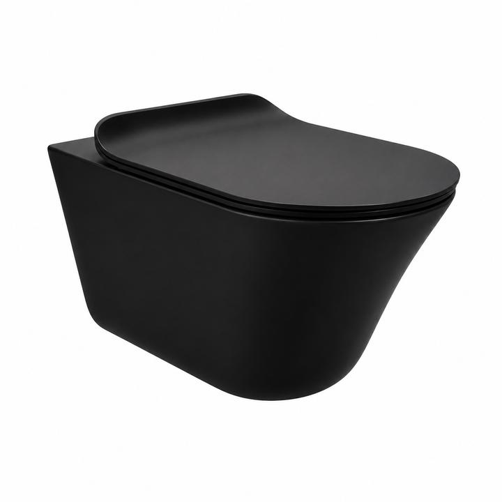 KOHLER VIVE RIMLESSS WALL HUNG WC K-26998IN-7-BLACK