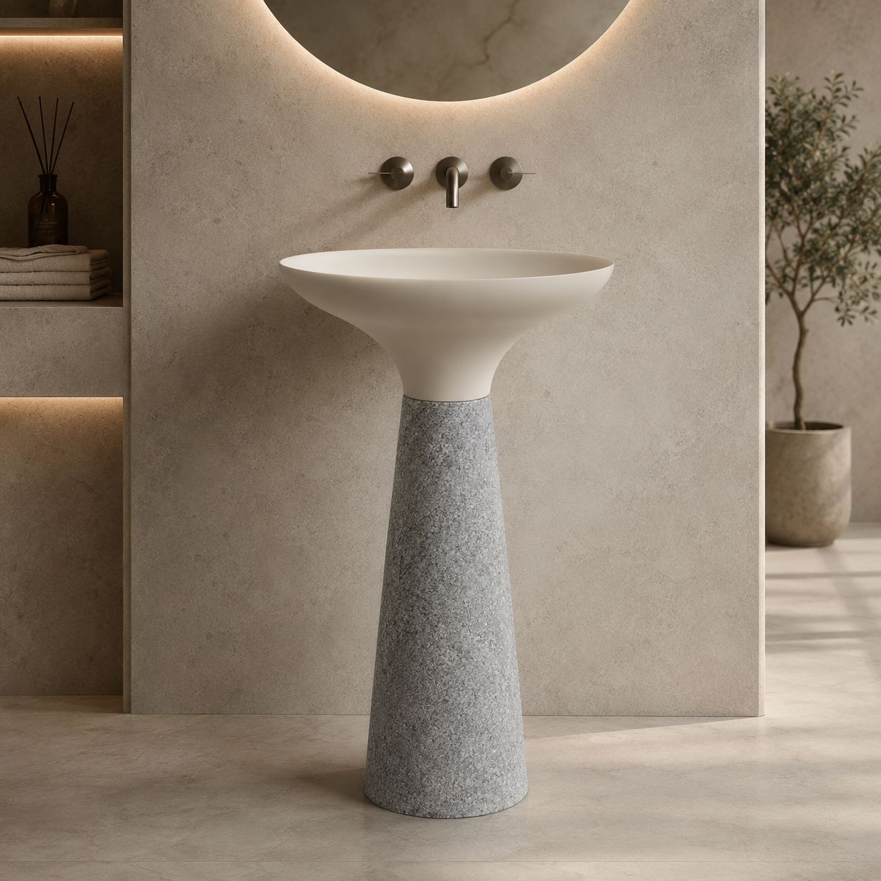 SCUBA CERAMIC PEDESTAL SERIES SC-9368