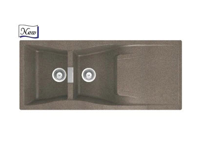 Nirali Quartz Sink Quartz Premium Range ELARA WB 2 ( 46 x 19.5 inches ) - Magma Bronze