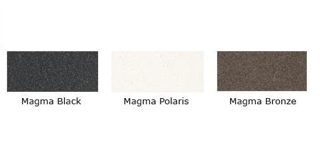 Nirali Quartz Sink Quartz Premium Range ELARA WB 2 ( 46 x 19.5 inches ) - Magma Polaris