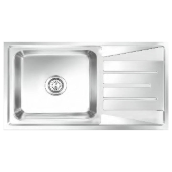 Nirali Stainless Steel Sink Popular Range ELEGANCE MASTER ( 32 x 18 inches ) - Glossy