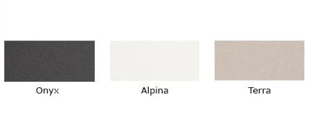 Nirali Quartz Sink Quartz Premium Range ELVO ( 22.5 x 20 inches ) - Alpina