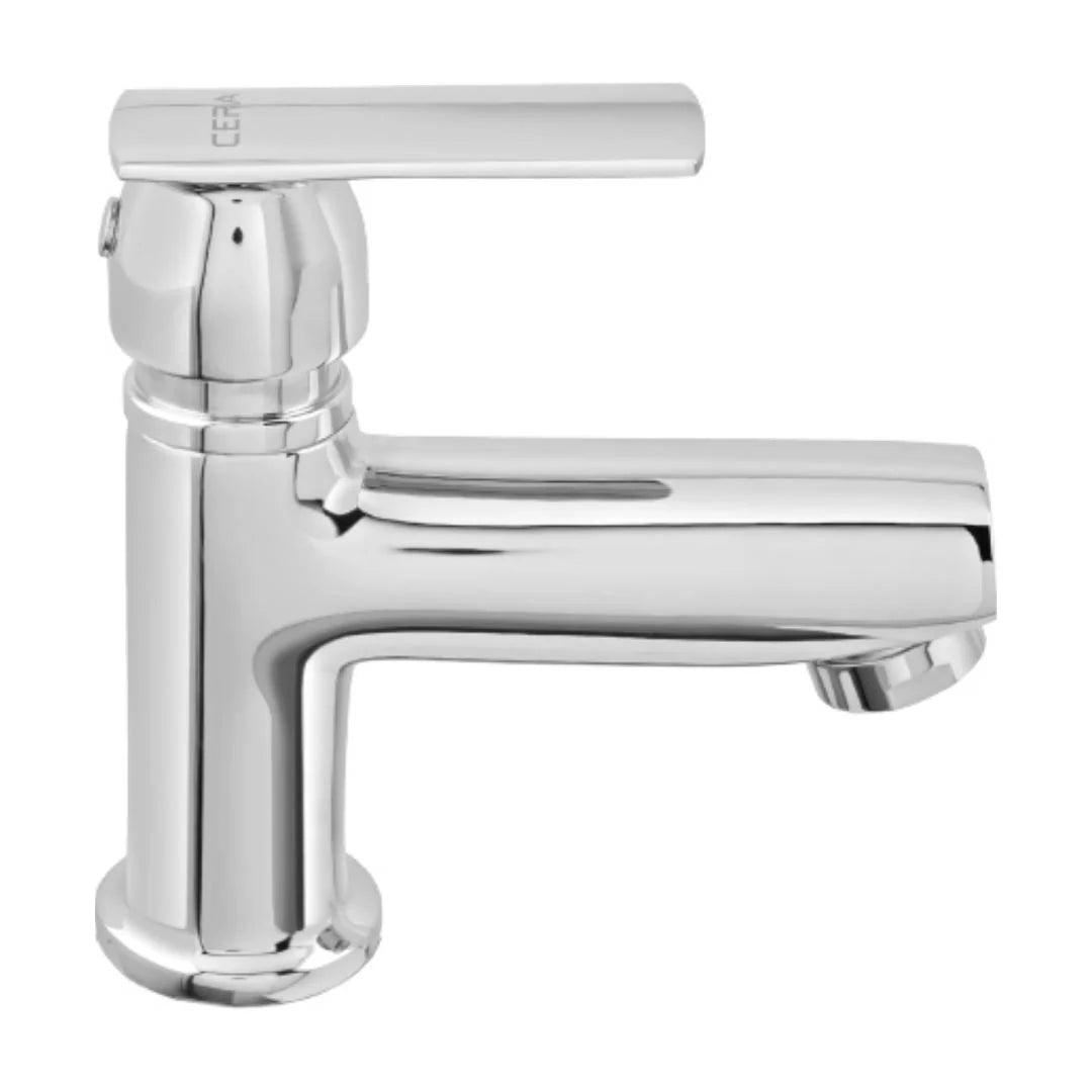 Cera Table Mounted Regular Basin Tap Titanium F1003101 - Chrome