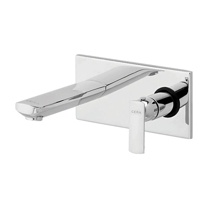 Cera Wall Mounted Basin Mixer Titanium F1003653 - Chrome