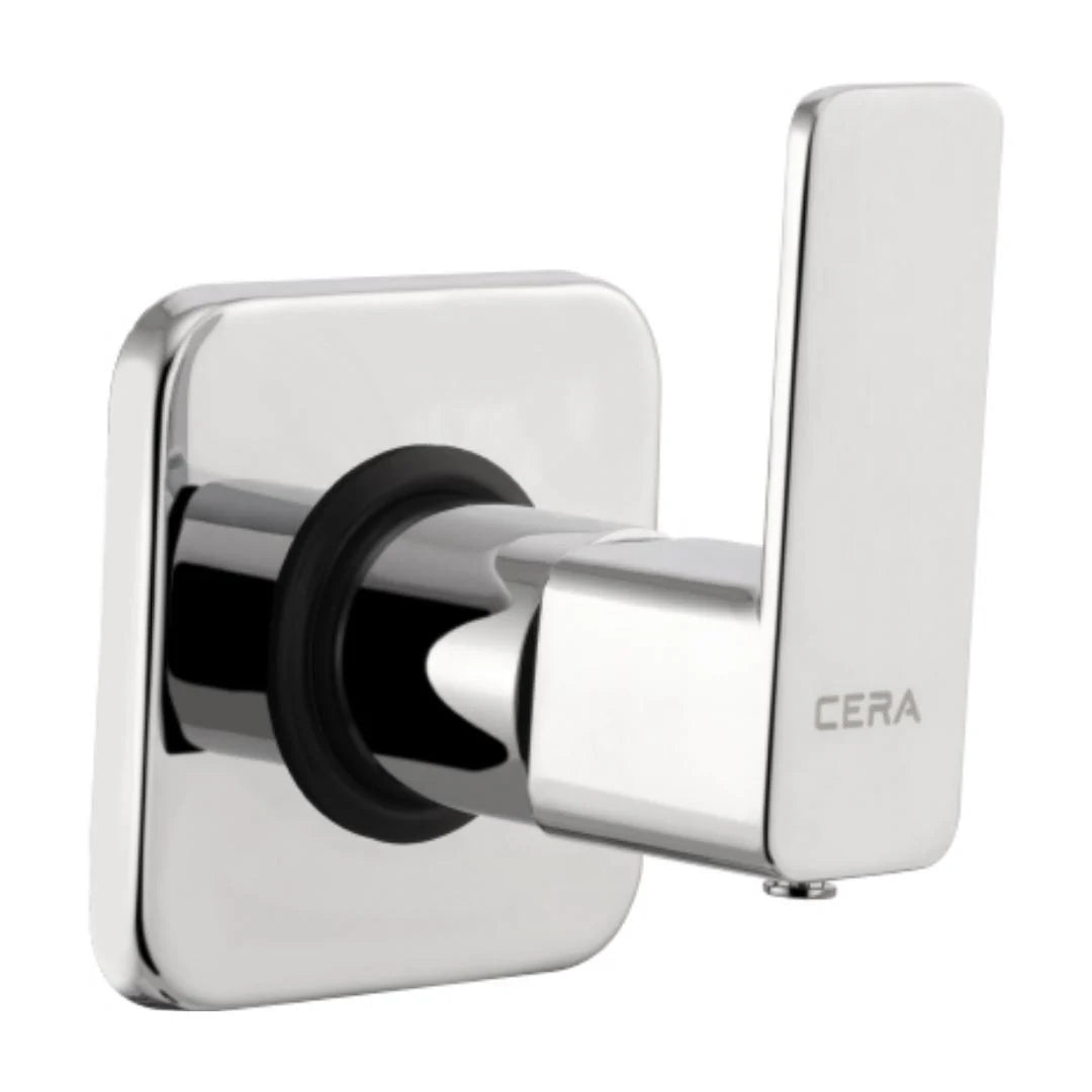 Cera Basin Area Stop Valve Ruby F1005351 - Chrome