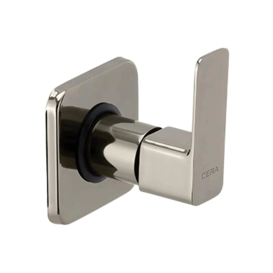 Cera Basin Area Stop Valve Ruby F1005351GG - Graphite Grey