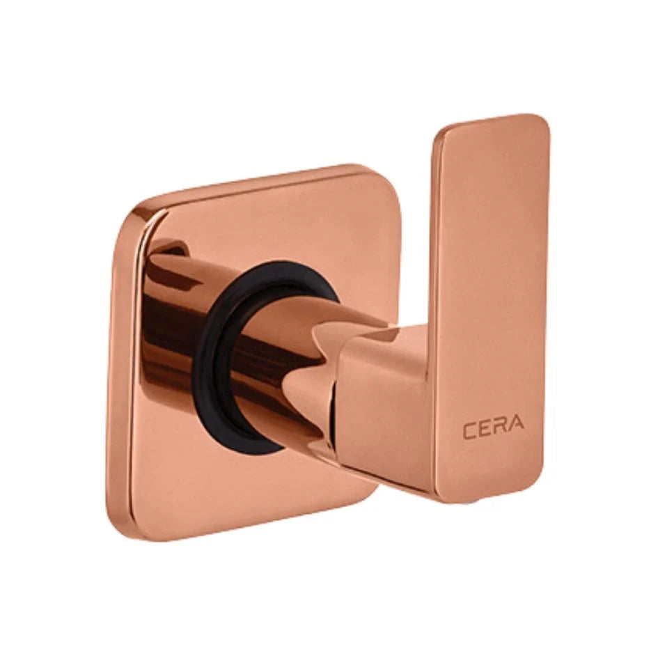 Cera Basin Area Stop Valve Ruby F1005351RG - Rose Gold